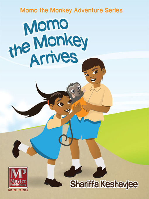 Momo the monkey arrives
